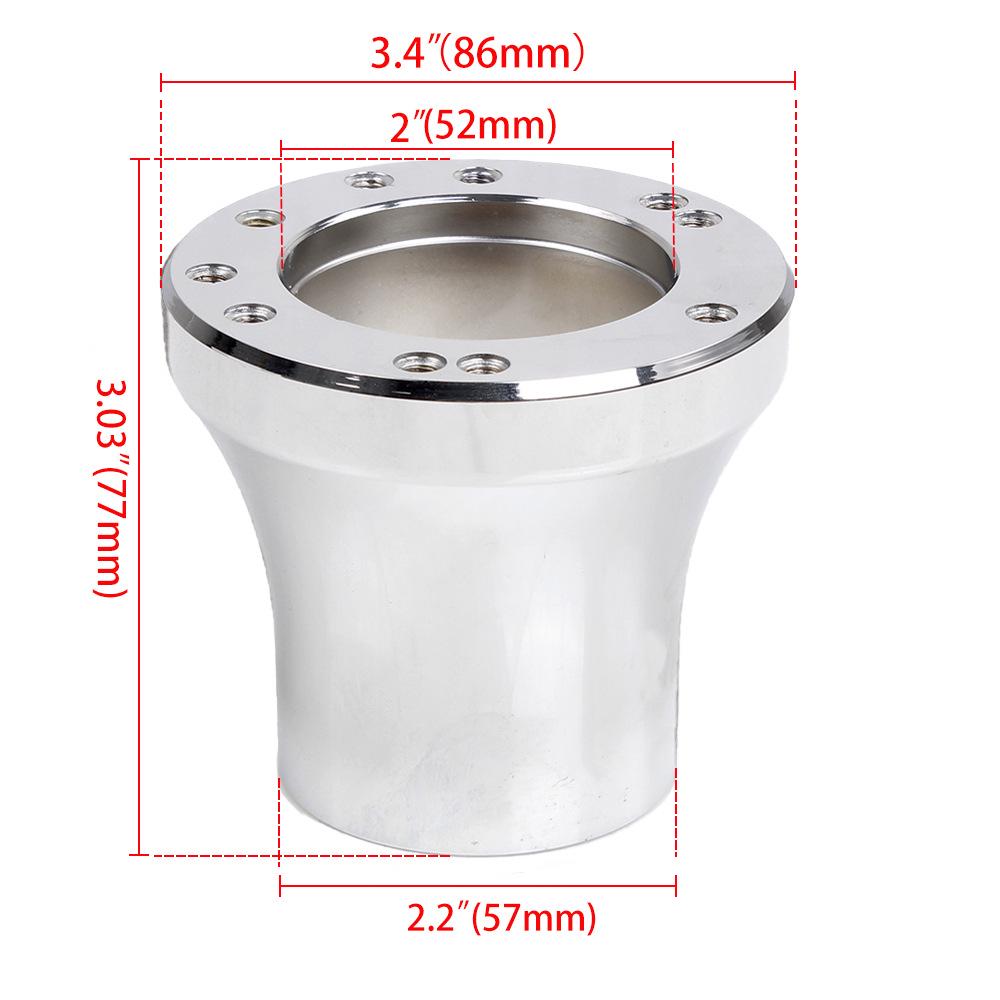 Golf Cart Steering Wheel Base Adapter for EZ-GO TXT RXV - E Style Car Modification Accessory