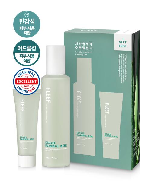 Dashu Pleaf Cica - Aloe Balancing All-in-One 200ml (+50ml) Special Set FREE