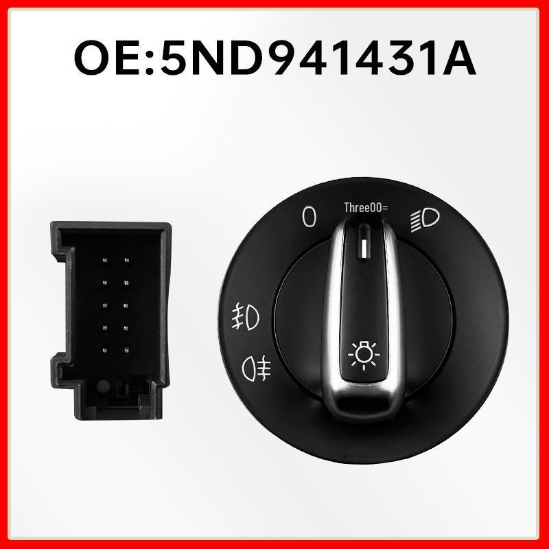 Headlight & Fog Light Control Switch for VW Jetta/Golf (5ND941431A)