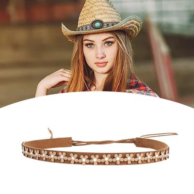 Decorative Hat Belt Outdoor Hat Decorative Lanyard Rope for Adult Man Woman Teens Fedora Beret Cowboy Floppy Hat Belt