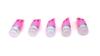 6 Pcs T10 LED Bulb, W5W 12V CANBUS 190lm Pink
