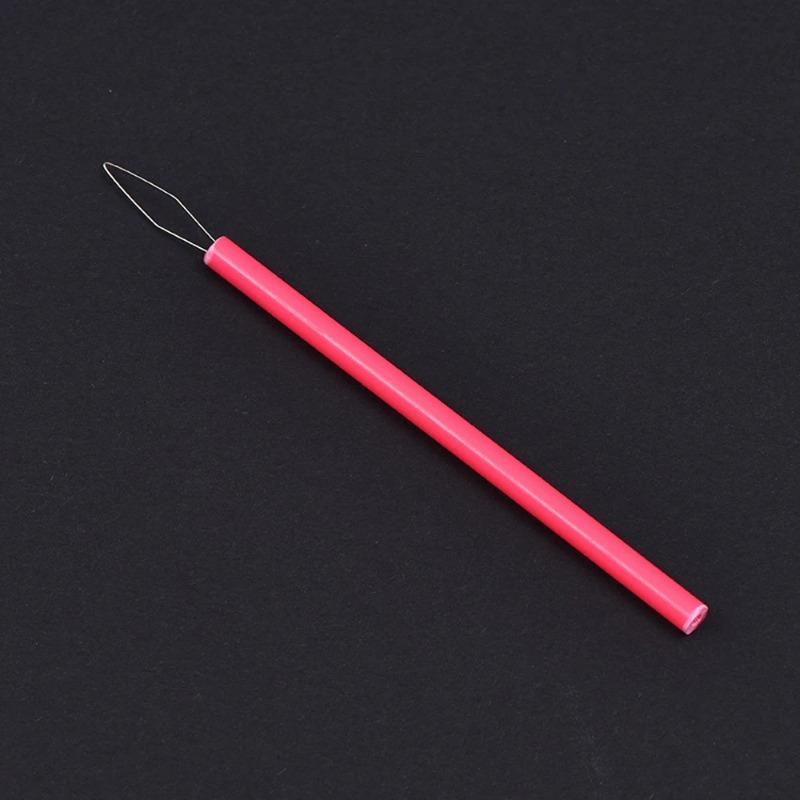 

1/2 шт. Расширенный набор нитевдевателей для швейной машины, ручного шитья, вышивки, инструмента для бисероплетения, аксессуаров для рукоделия (Смешанный цвет) Rose Red 1PCS