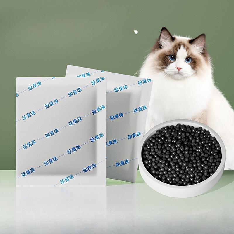 

Мешок с активированным углем, дезодорирующий мешок для свежести воздуха, стерилизации и предотвращения запаха, универсальный для кошачьих лотков Deodorizing bag 5 packs