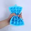 Silicone Ice Making  24 Square Ice Tray Home Ice Making With Lid