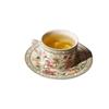 Retro sunflower coffee cup and saucer set, exquisite high-value ceramic cup, afternoon tea snack plate gift box.