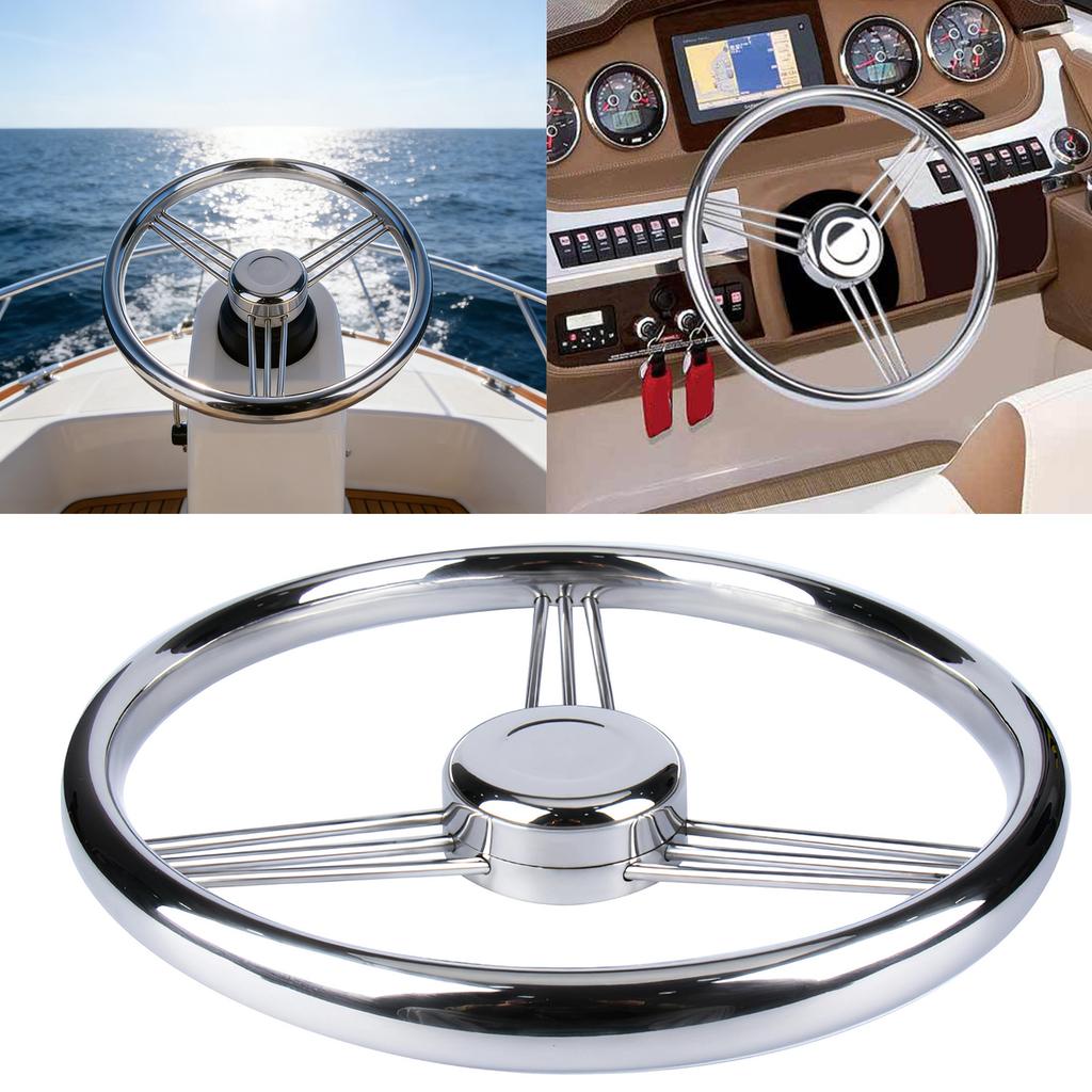 Extended Use Boat Steering Wheel Ergonomic Marine Steering Wheel Upgrades Fitting Various Vessels Including Speedboats