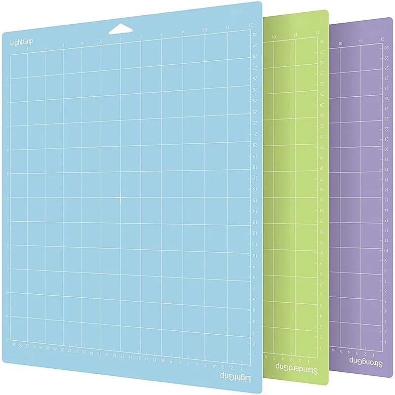 3pcs New Color Replacement Cutting Mat PVC Material Non-slip Glue For Contour Photography Plotter Machine Protection Blade