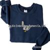 Silly Goose Embroidered Hooded Sweatshirt - Custom Ready-to-Wear