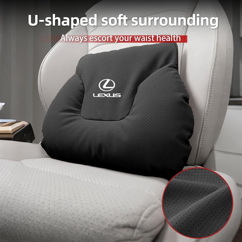Car Seat Headrest Pillow Lumbar Support Cushion Protective Waist For Lexus UX250h RX450h CT200h RX400h NX300h RX350 RX300 GX470