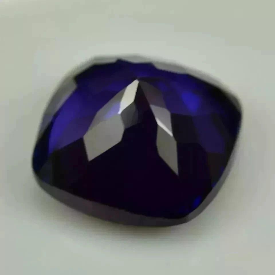 Certified Natural Kashmiri Blue Sapphire 9-11 Ct Fabulous Loose Gemstone