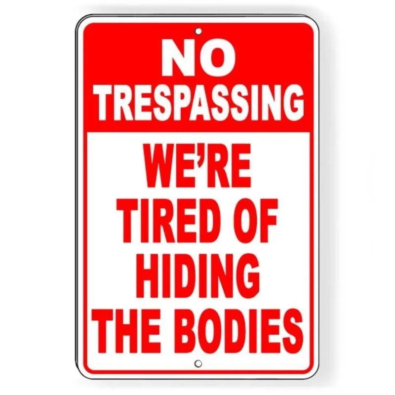 Decorative Metal Wall Art Sign 20x30cm