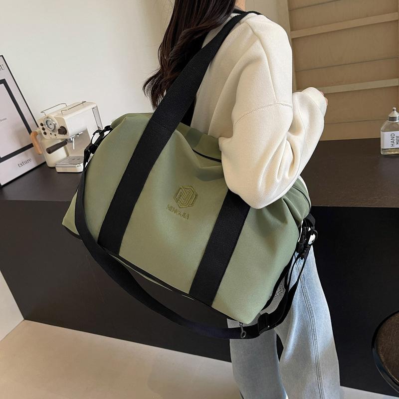 Short-Distance Travel Bag Men's Portable Large Capacity Luggage Bag Women Multi-Functional Sports Yoga Bag Dry Wet Separation Storage Bag
