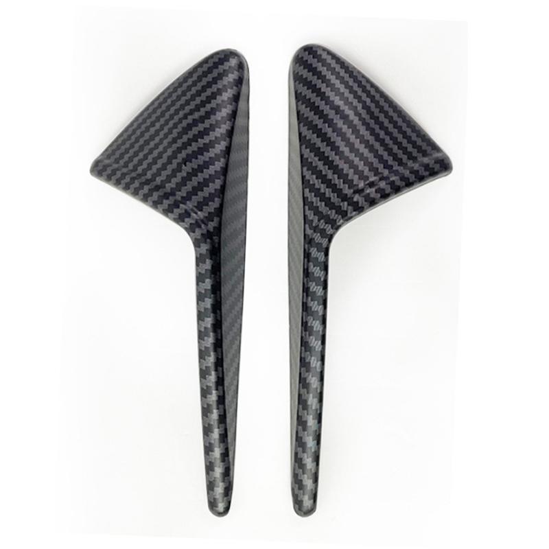 

Для Tesla Model 3/Y/X/S защитная крышка боковой камеры из углеродного волокна, накладка на крыло, аксессуары для модификации автомобиля Tesla 2017-2022