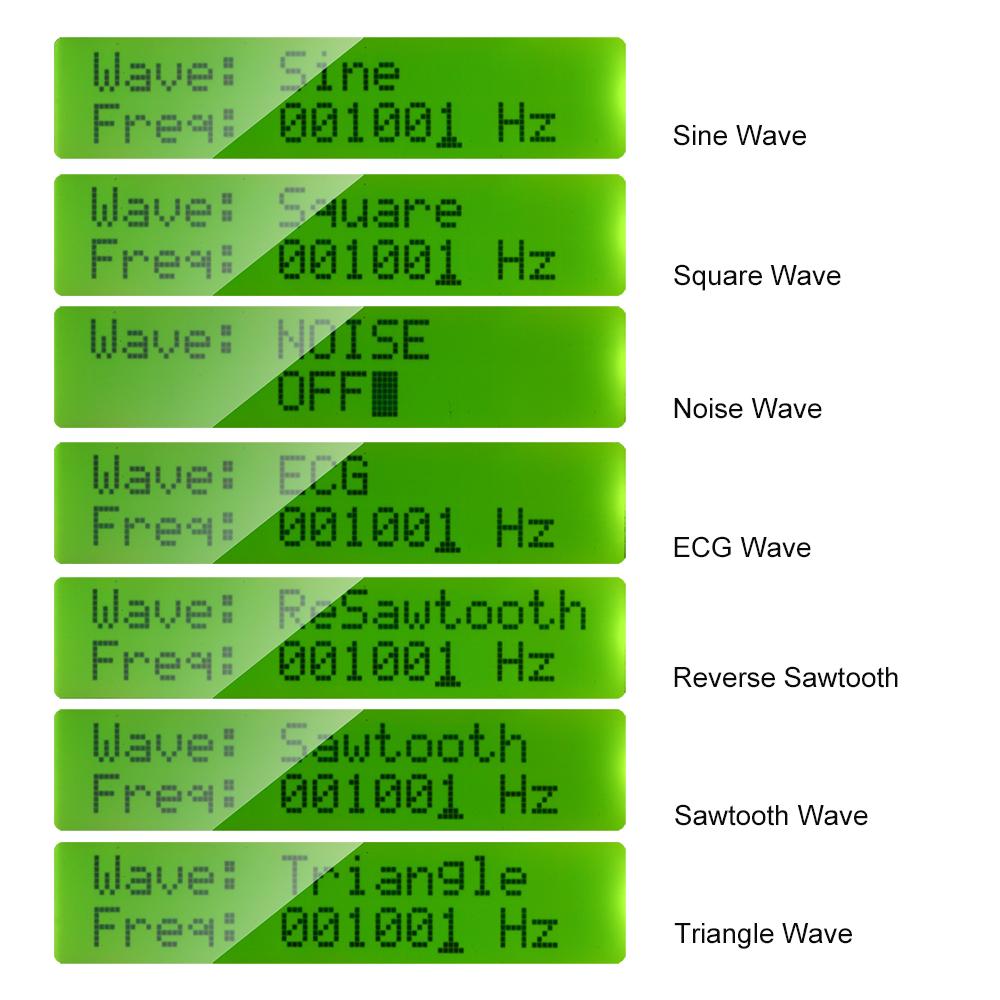 1HZ-500KHZ FG-100 DDS Funktionssignalgenerator Sinus Dreieck Quadrat Sägezahn EKG Rauschausgang