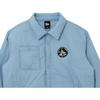 New Era FW22 Logo Print Polo Cotton Jacket Unisex Jacket Ice-Blue 13038765