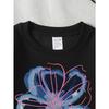 Kids Sweatshirt,Crew Neck Fashion Top, Fun "Perfect Is Boring Flower" Patterned Sweatshirt, for Everyday Casual Wear, for All Kinds of Daily Outfits