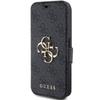 Guess Gubkp15L4Gmggr Iphone 15 Pro 6.1Szary/Grey Book 4G Metal Logo