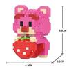 Disney Anime Princess Building Blocks Stitch Mickey Mouse mini Action toy Figures Blocks Toys Bricks Assemble Toys Kids Gifts