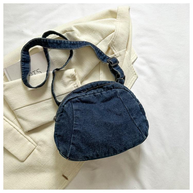 

Женская сумка Повседневная простая сумка через плечо Женская модная универсальная сумка-мессенджер Большая вместимость Маленькая квадратная сумка темно-синий