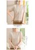 Stylish Ice Silk Short-Sleeved T-Shirt for Middle-Aged and Elderly Women