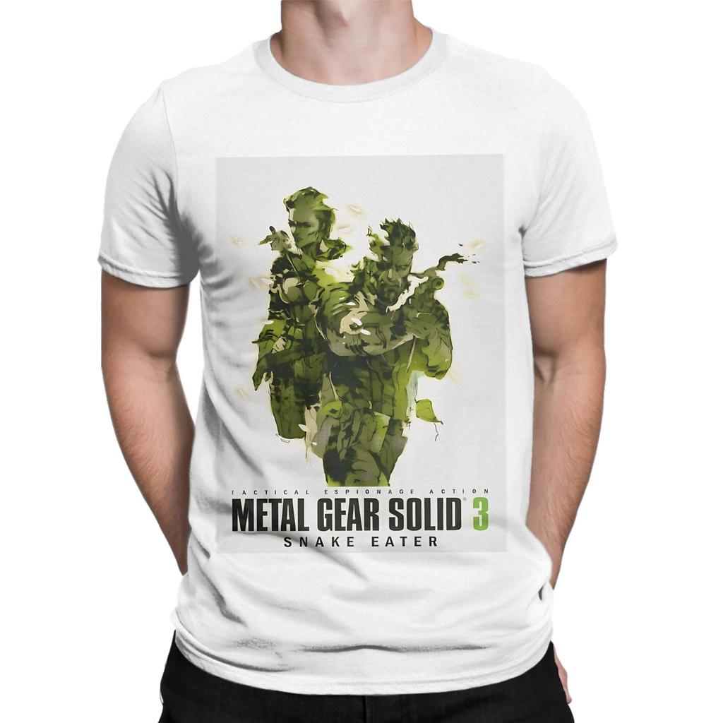 Metal Gear Solid Green Funny Graphic 100 Cotton Tshirt Metal Gear Solid Tees Tops For Unisex