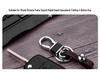 Skoda 4D Leather Key Case for 3-Button Folding Keys (Octavia, Fabia, Superb, Rapid, Spaceback)