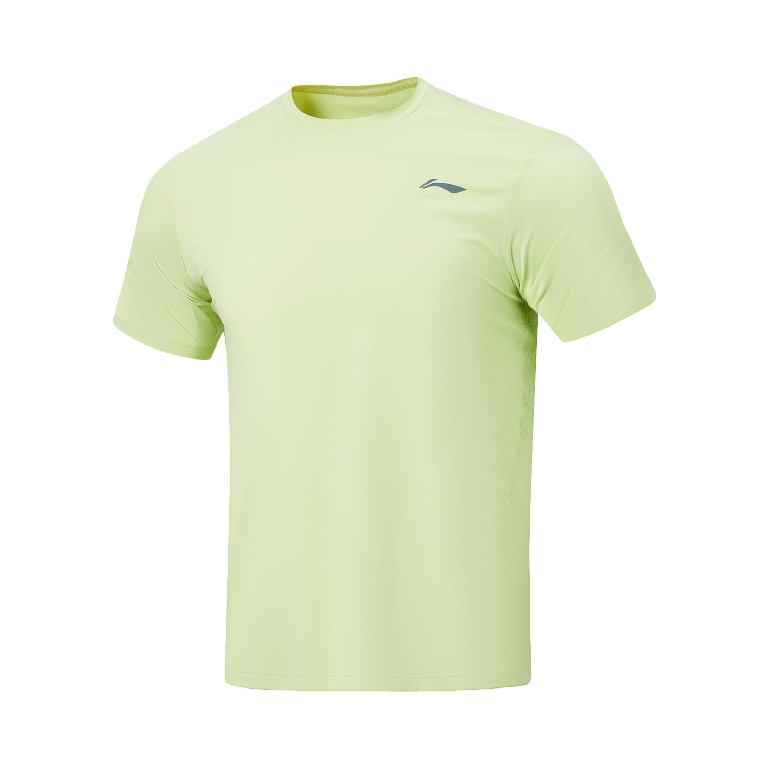 Li-Ning Fitness Series Casual Sports Simple Fashion Versatile Short Sleeve T-Shirt Men Tops ATSW161-5 L