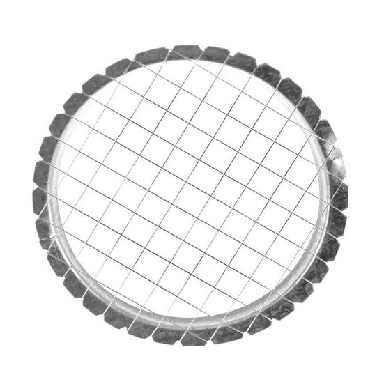 Egg Cubes Round Grid Cutter Slicer String Cutter Chopper Device for Fast Meal Prep Stainless Steel Kitchen Tool for Chopping Mushrooms Vegetables