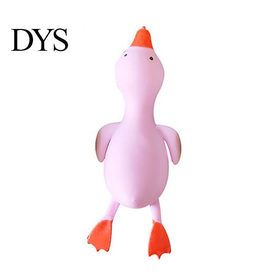 Duck Squeeze Toy 1/4Pcs Mini Lying Anxiety Relief Sensory Slow Rising Animal Stress Ball School Office Desk Fidget