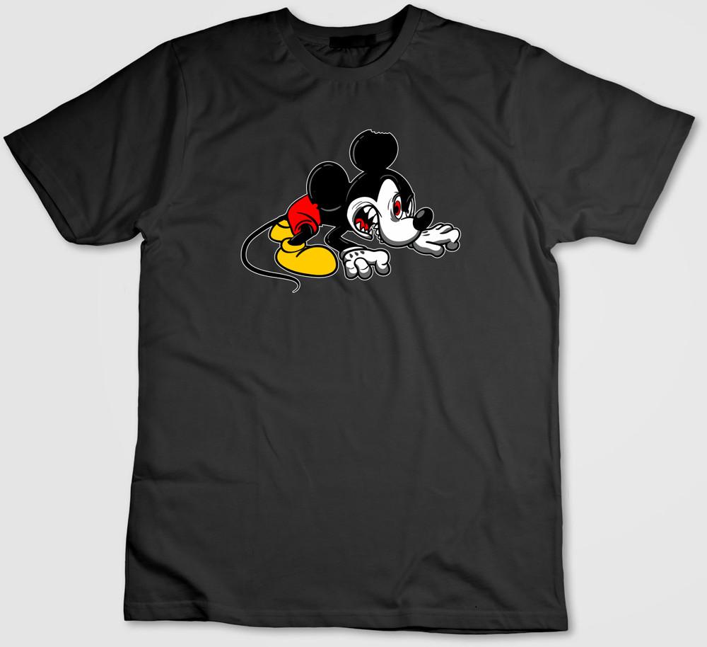 

Famous Mickey Mouse Figure,Short Sleeve T Shirt Men / Woman H330 4XL