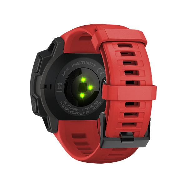 22mm Armband für Garmin Instinct / Instinct 2 Uhrenarmband Armband Sport Silikon Ersatz Armband Zubehör