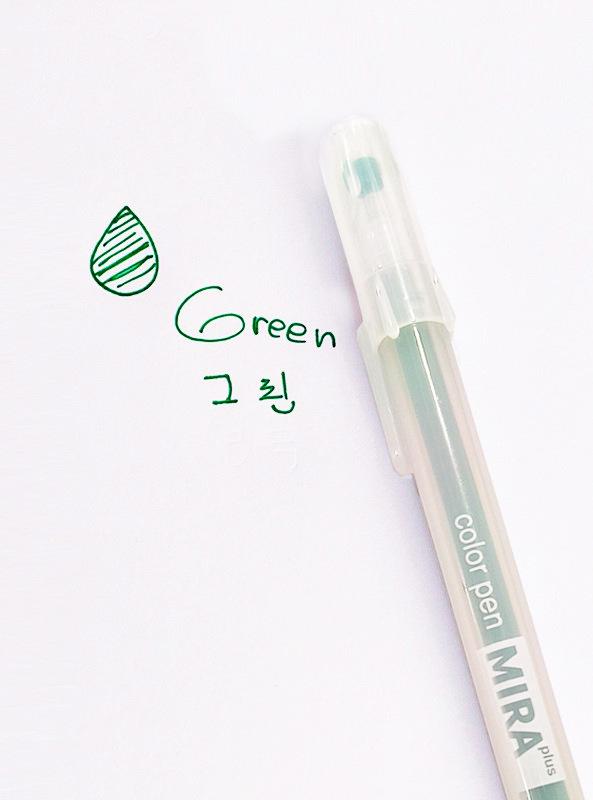 Orange Grove Frosted Transparent Pen: 0.5mm Water-based Ink, Korean Style, Colorful Student Design