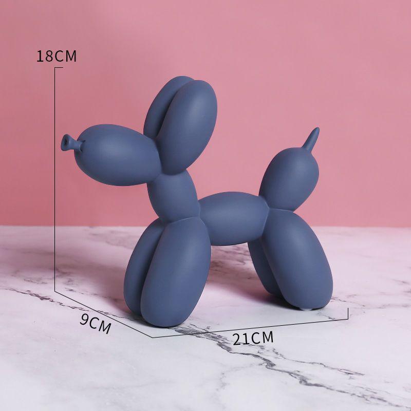 Nordic Creative Resin Balloon Dog Figurines - Home & Wine Cabinet Decor