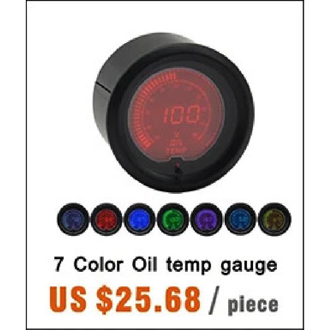 Dragon gauge Exhaust gas CarTemp sensor 2m EGT K Type Thermocouple Probe Temperature Sensors Threads Temp Sensor Gauge