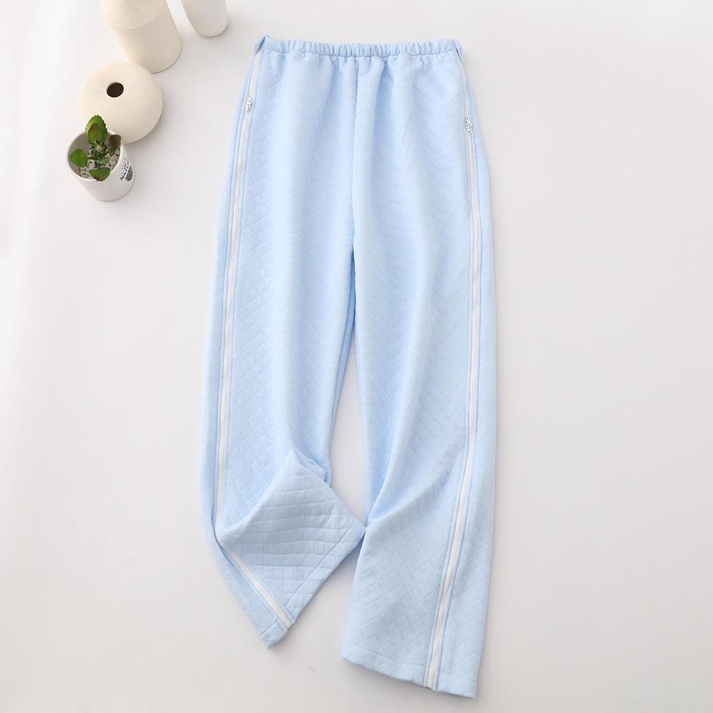 Easy On/Off Patient Gown and Rehabilitation Pants for Elderly, Arm Fracture, or Chemotherapy Patients