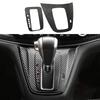 Interiør Girspak Panel Dekor Klistremerke Deksel Trim LHD Passer til Honda CRV 2012 2013 2014 2015 2016 Svart Karbonfiber Stil