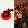 Halloween Decoration Headwear Halloween Party Cosplay Prop Dress Up Mini Hat Horror Skull Bat Hair Hoop Halloween Prop Hat