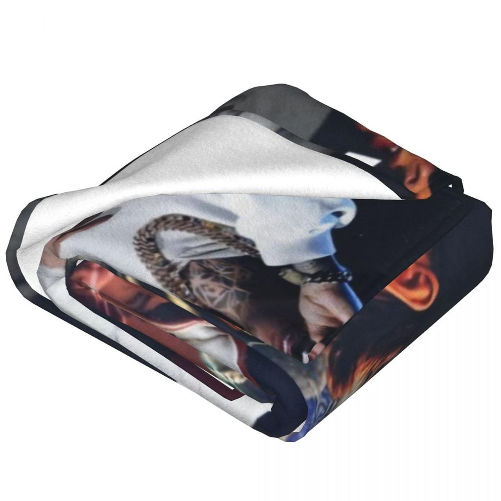 Warme weiche Decke für unterwegs N-Natanael Canos Überwurfdecke Sänger Flanell Bettbezug Schlafzimmer Lustige Sofabettdecke