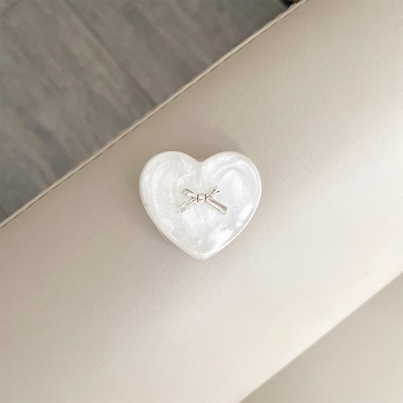 Bow Tie Three-Dimensional Love Mobile Phone Airbag Bracket Paste Retractable Lazy Portable Support Frame