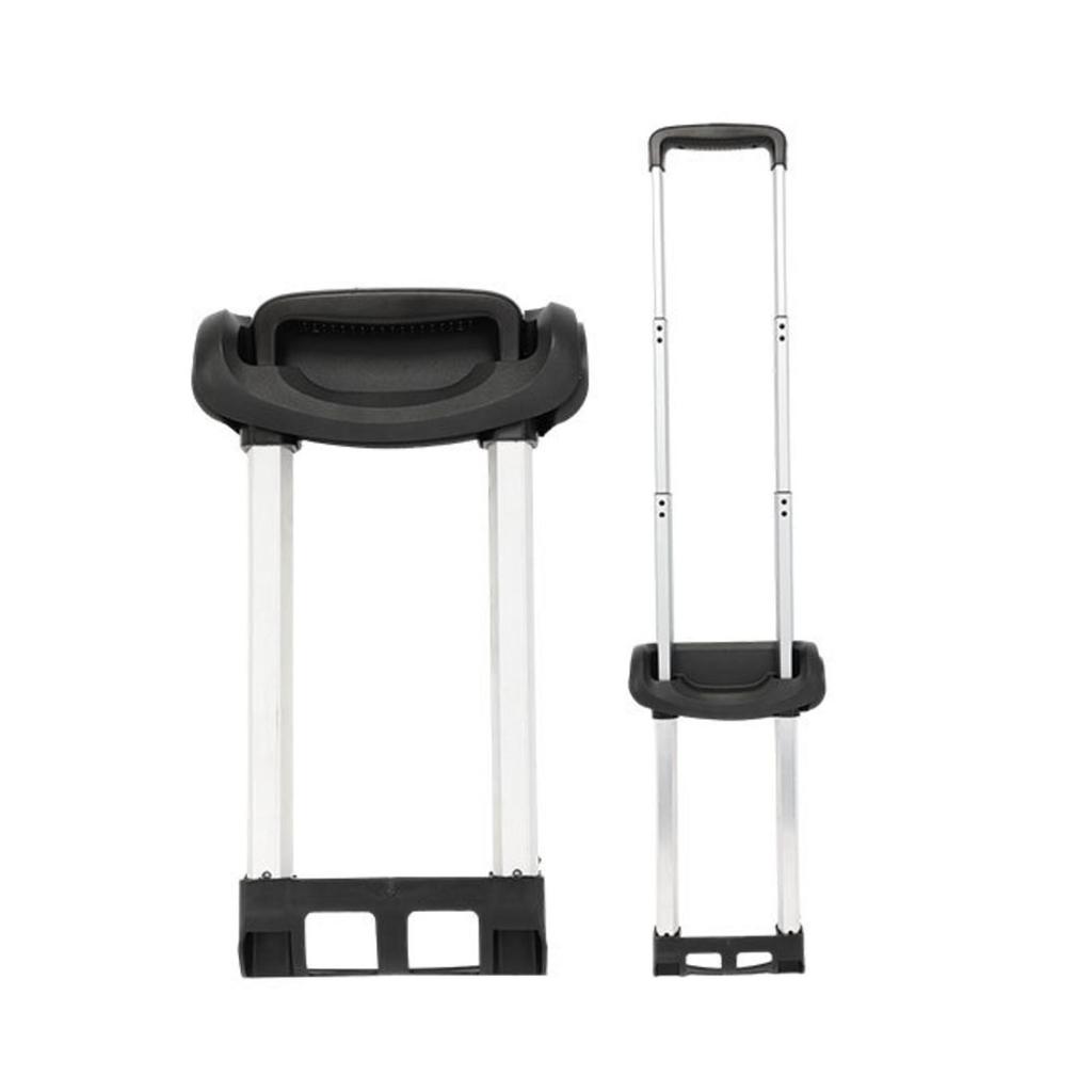 Builtin Luggage Handle Assembly Replacement ThreeSection Telescopic Suitcase Retractable for