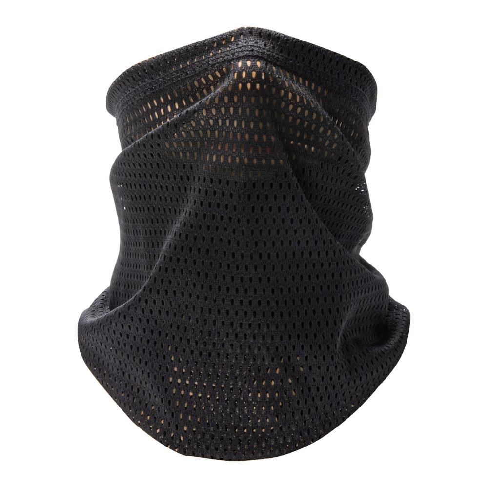 Asciugamano Facciale Multifunzione con Fori a Rete Larga, Bandana Tubolare Traspirante, Protezione UV, Asciugatura Rapida, Scalacollo per Sport all'Aperto