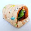 Warm Bird Nest Bed Hammock House Perch for Parrot Parakeet Finch Canary Cage