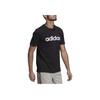 Adidas CE Gra Logo Print Sports Short Sleeve T-Shirt Men Tops Black DM4285