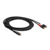 RCA Y Cable 1 RCA Male to 2 RCA Male Stereo Audio Cable Dual Shielded Gold Plated 6.5Ft Amplifier TV Mixer CD DVD