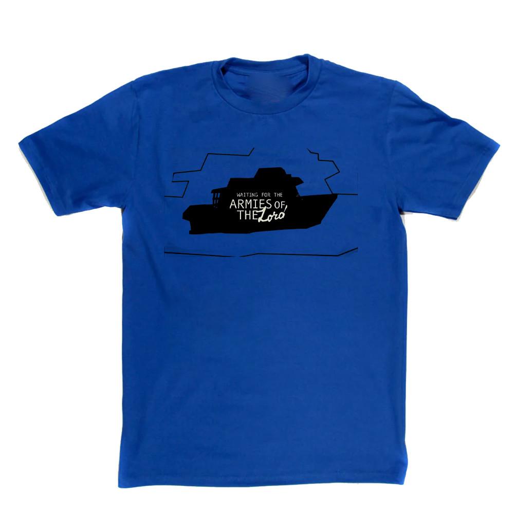 New The Mountain Goats Armies of the Lord Gift For Fan Blue T-shirt MD1162 Unisex T-Shirt XL