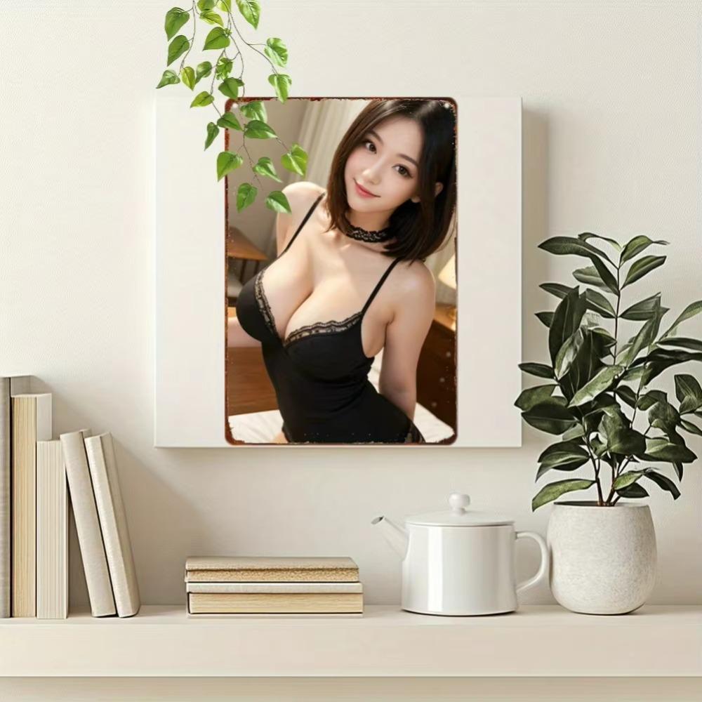 Vintage Boho Metal Wall Decor Handmade Aluminum Art Easy Install Home Cafe Garage