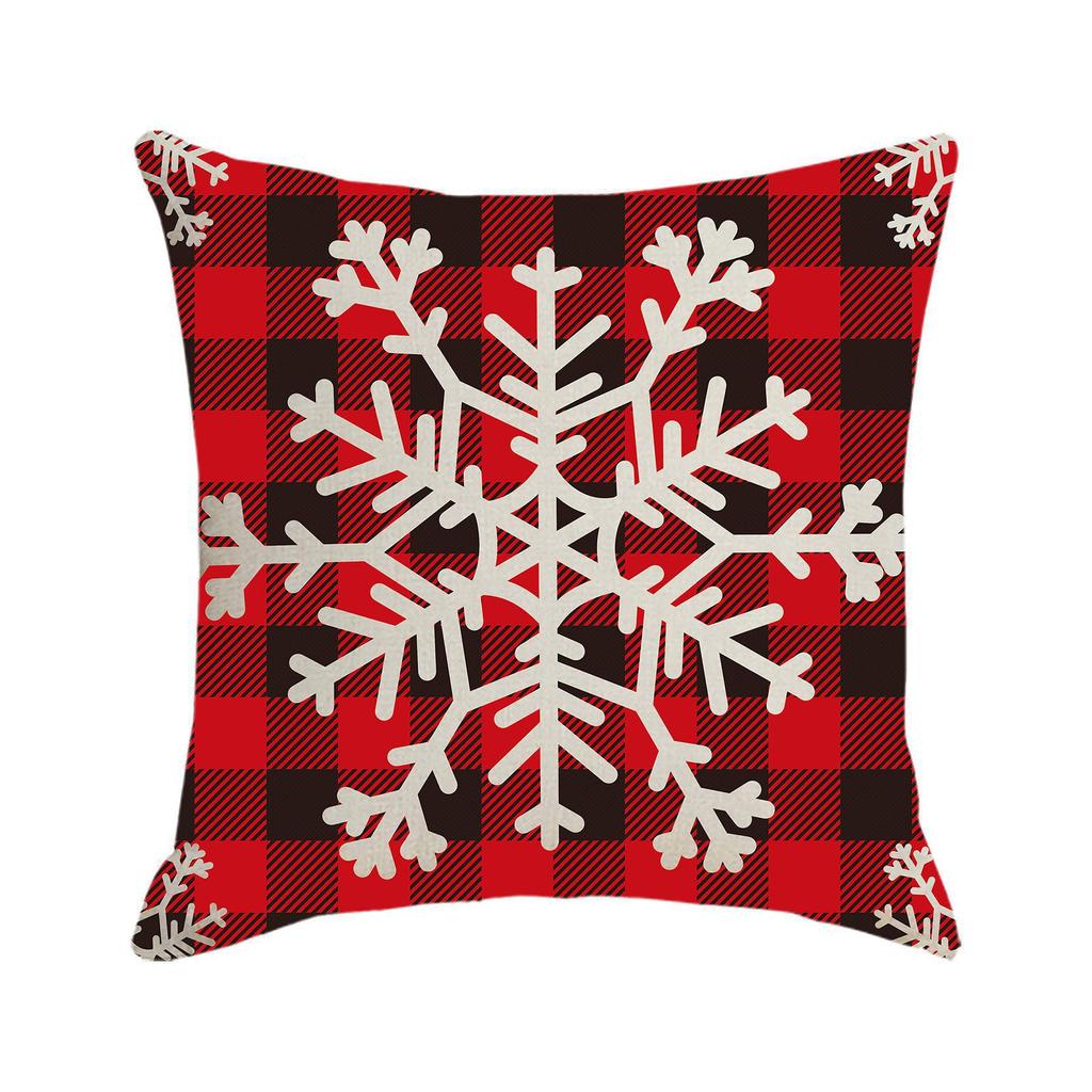 New Christmas Pillow Cover, Festive Pillow, Cushion Cover, Gift Backrest Cover, Waist Cushion Cover