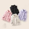 2026 Kids' Thick Down Cotton Vest with Big Pockets for Toddlers and Babies