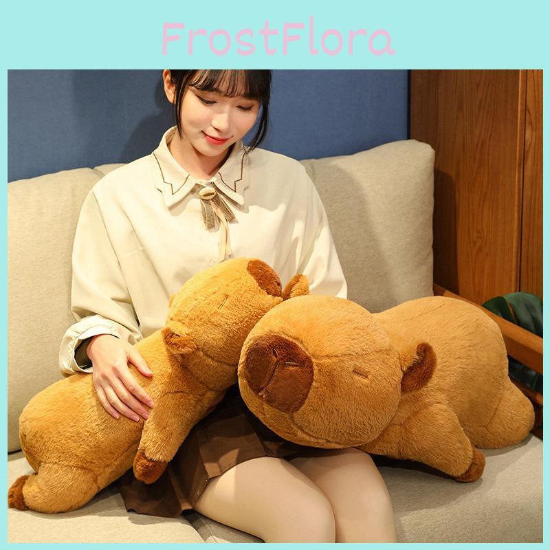 Capybara Plush Cushion Pillow Birthday Gift Bedroom Decoration Dolls Animal