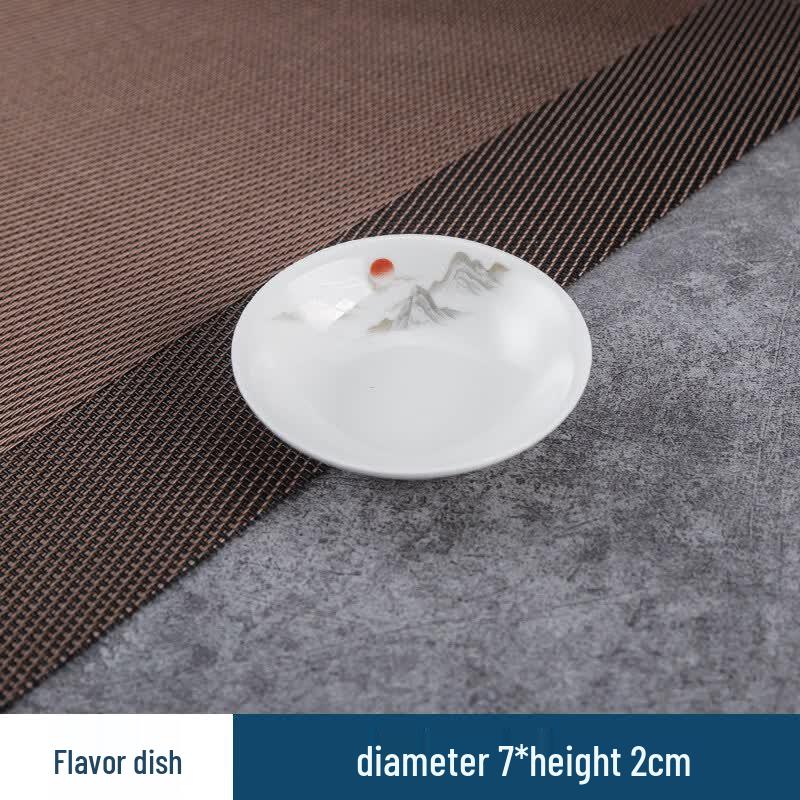 Diruien Chinese Landscape Ceramic Dinnerware Collection
